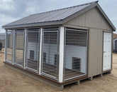 12X16 Ranch Dog Kennel (Side Run) (4 Dog Box) Located in Kimball Minnesota